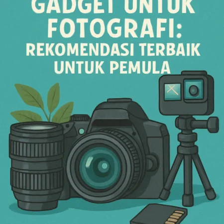 Gadget untuk Fotografi: Rekomendasi Terbaik untuk Pemula