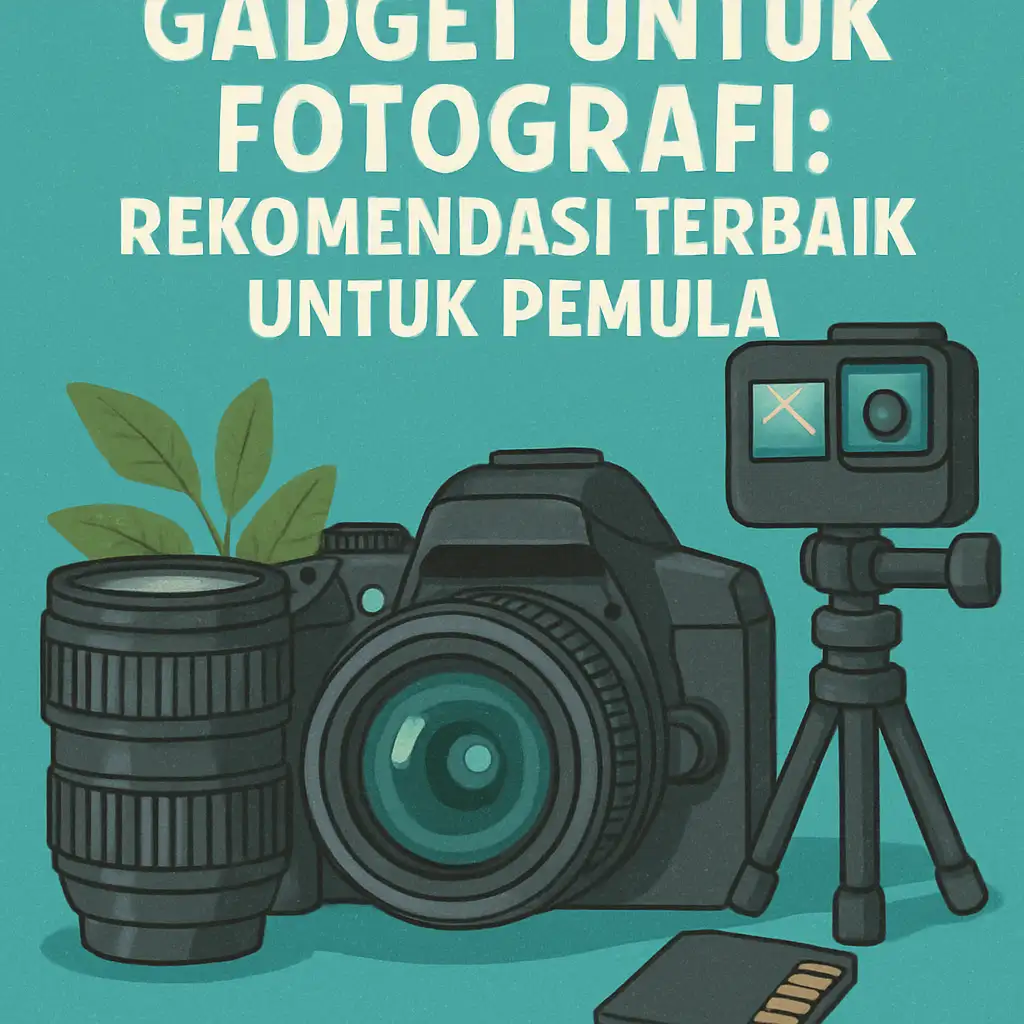Gadget untuk Fotografi: Rekomendasi Terbaik untuk Pemula